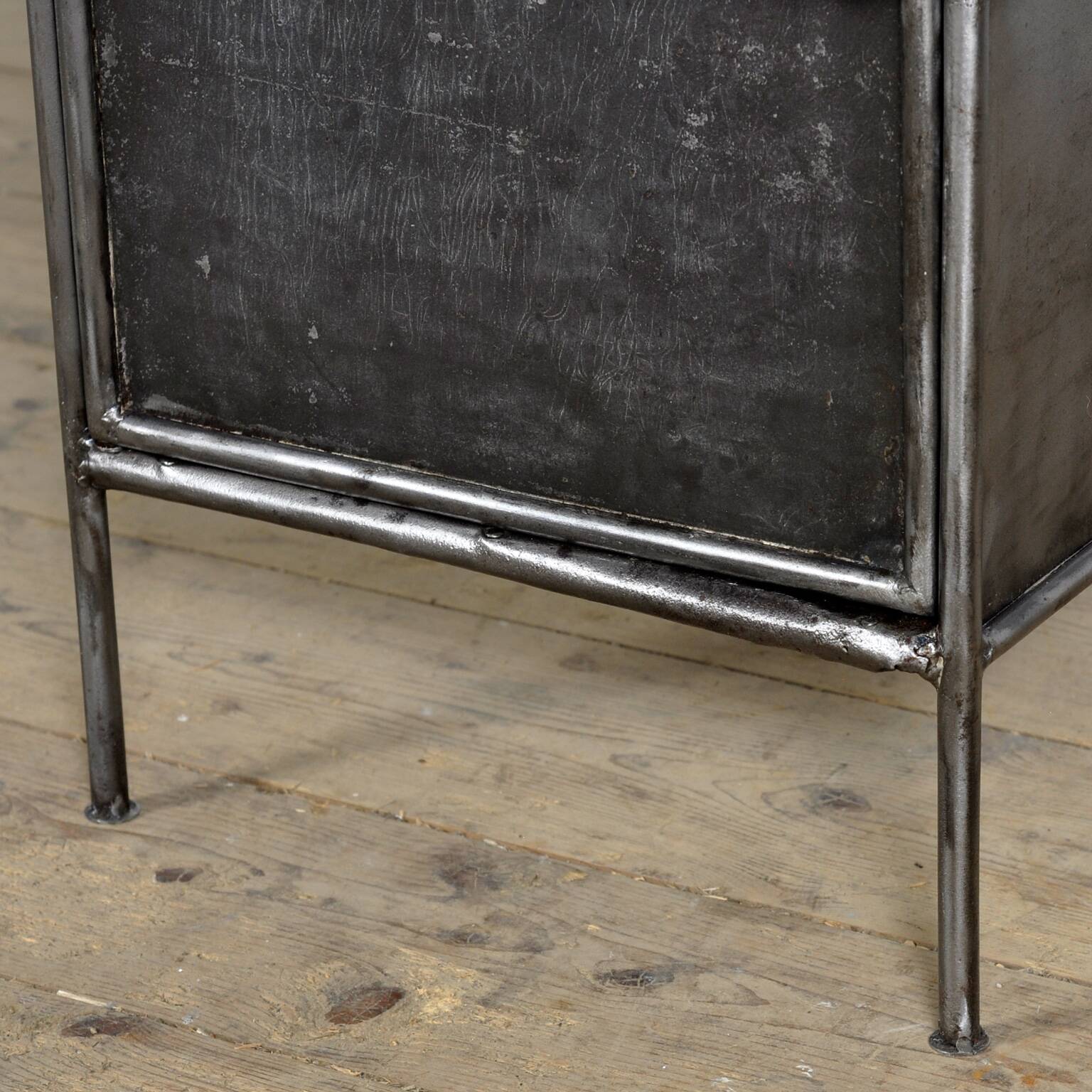 Iron bedside table, 1910s