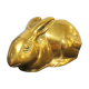 Lapin en laiton