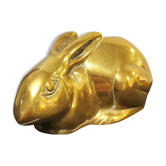 Lapin en laiton