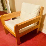 Scandinavian leather armchairs