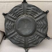 Repoussé Pewter Dish Alice & Eugène Chanal 1900/1925