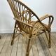 Fauteuils (la paire) vintage 1960 en rotin et bambou
