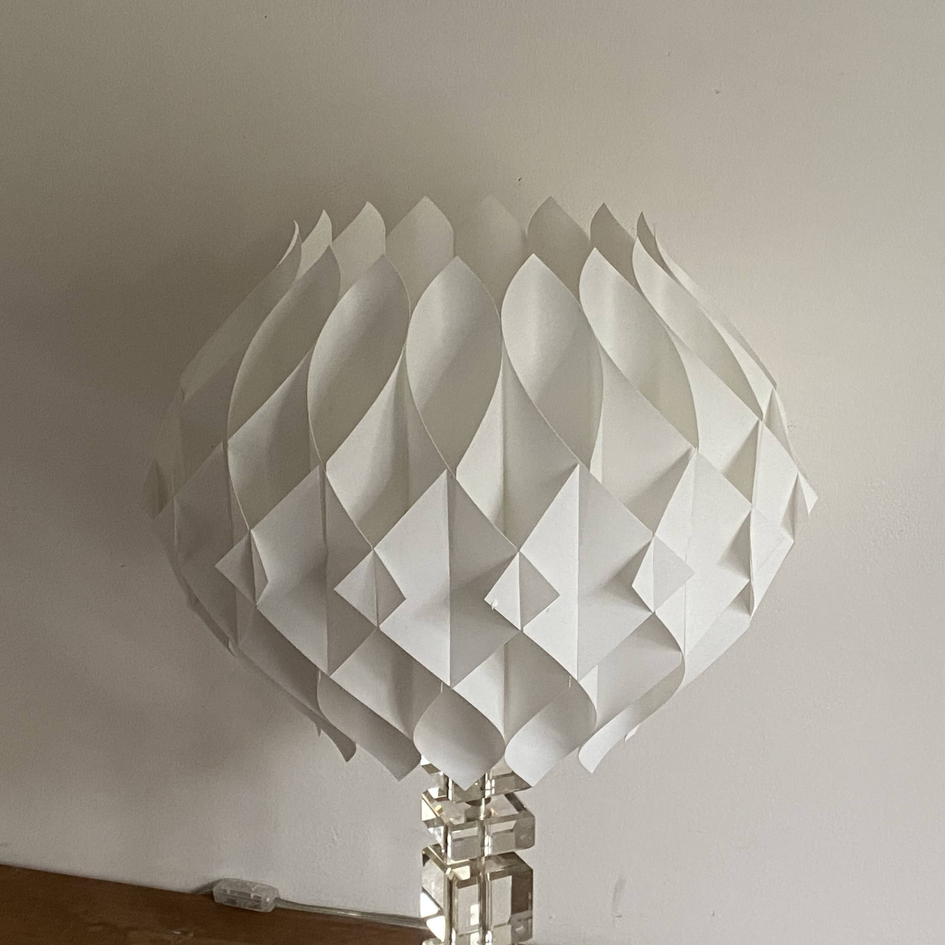 Vintage Butterfly lamp. 1970. Space age.