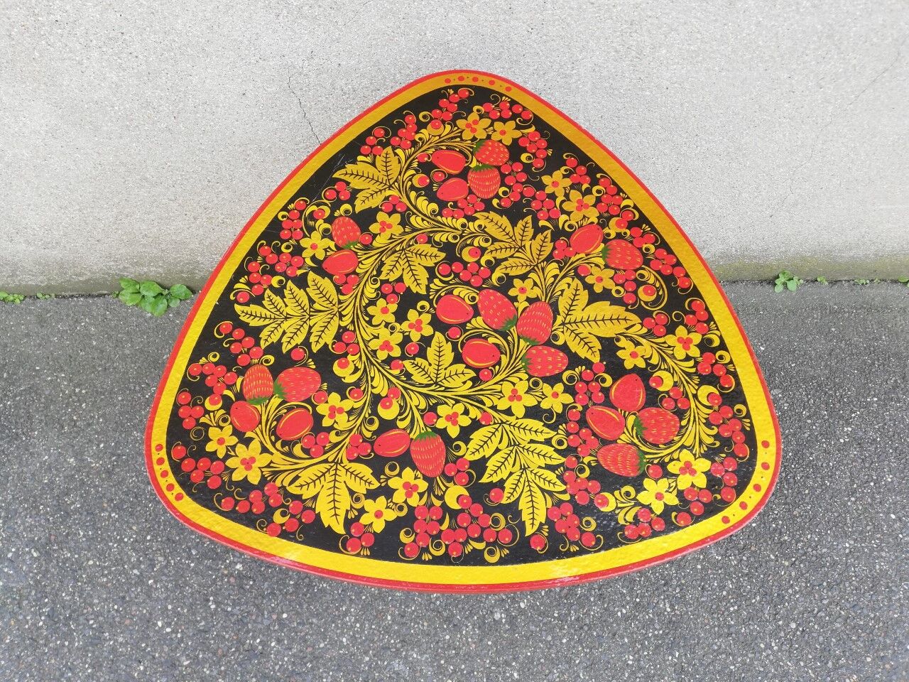 Vintage Russian tripod table