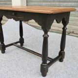Vintage patinated desk table