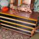 Chest of drawers U 453 Yellow by Jiri Jiroutek for Interier Praha, old edition from 1962