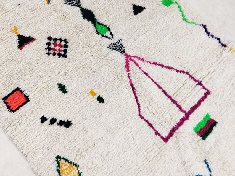 250x145cm moroccan berbere carpet