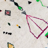 250x145cm moroccan berbere carpet