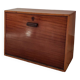 Mid Century Wall Mount Wood desk with formica writing surface
