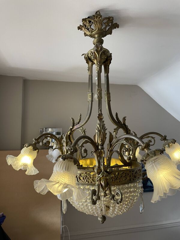 Lustre ancien début XX eme