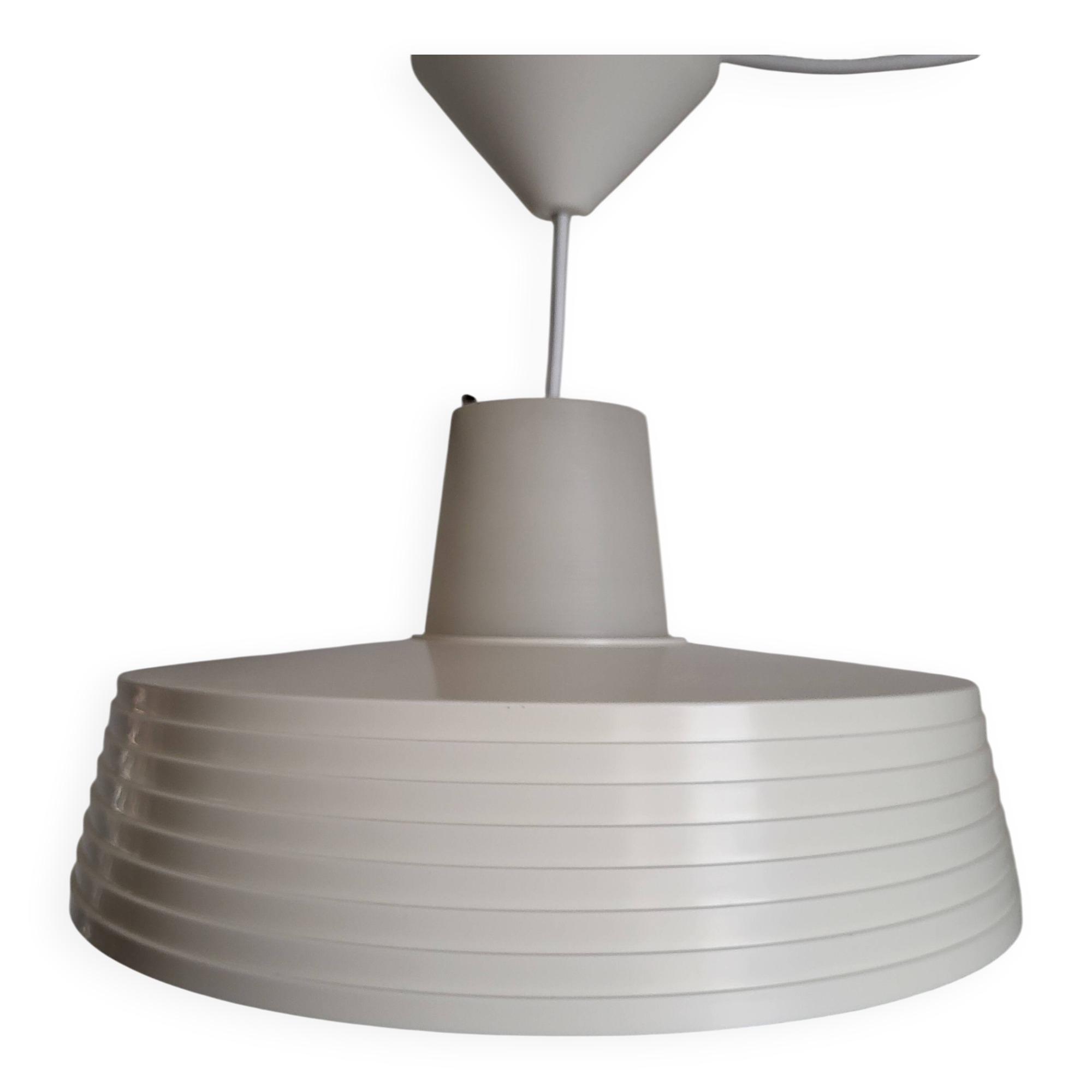 Rotaflex space age hanglamp, ufo vorm in deels geperst plastic, jaren 1960