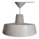 Rotaflex pendant lamp, space age, UFO-shaped, pressed plastic, 1960s.