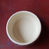 Petit pot en faïence de Gien, modèle Cachemire