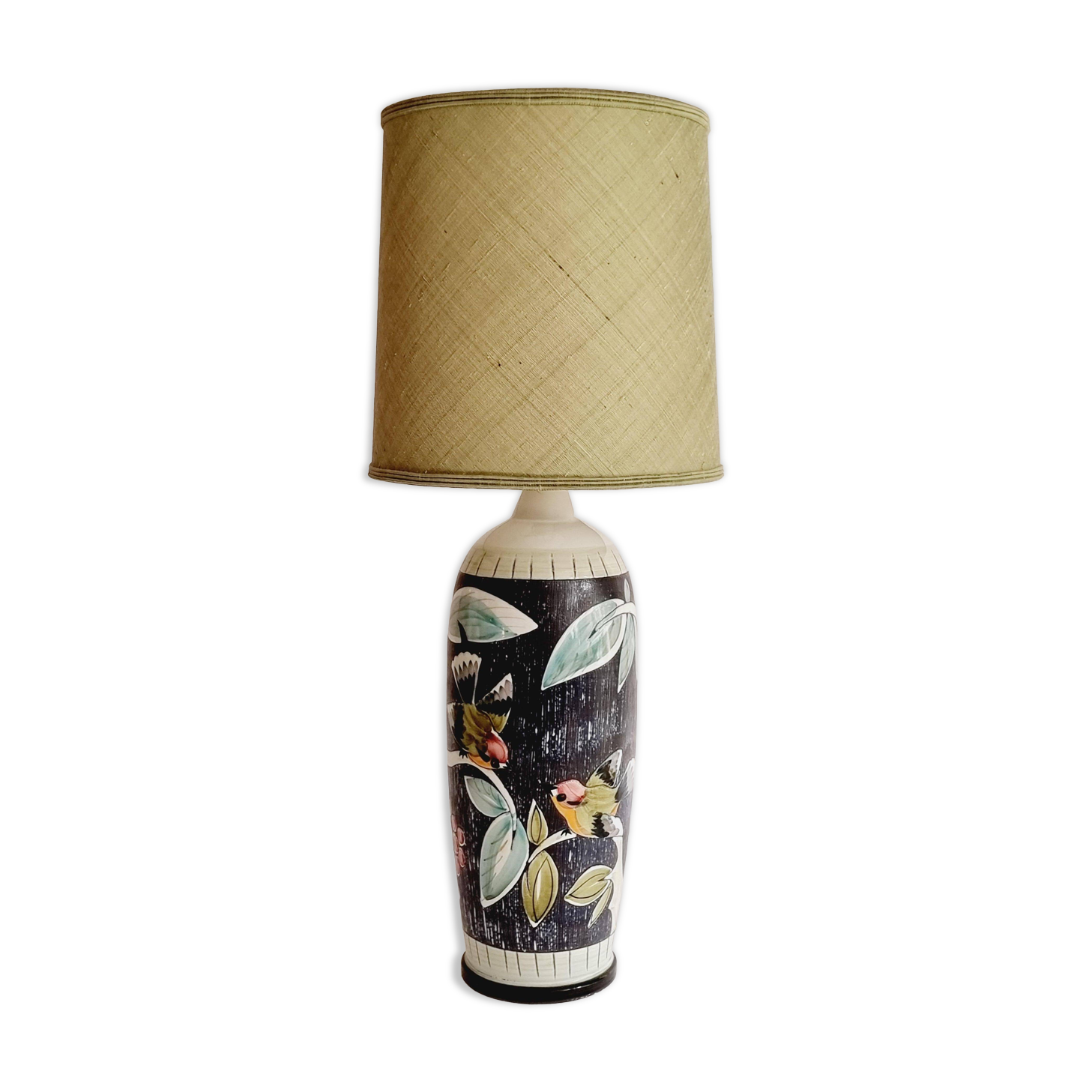 NILA table lamp in ceramic, handmade in Sweden, mid-1900s.