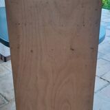 Oval table in cherry and zebrano