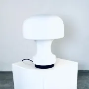 A-743 Mushroom Lamp By Glashütte Limburg, Germany, 1970S