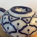 Vintage teapot shaped candle.
