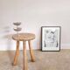 Small brutalist stool