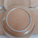 8 stoneware plates