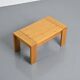 Table basse en pin Les Arcs, circa 1970