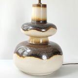 Vintage lamp foot 1970 ceramic