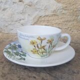 Set of 2 cups Gien L'Herbier du Roy