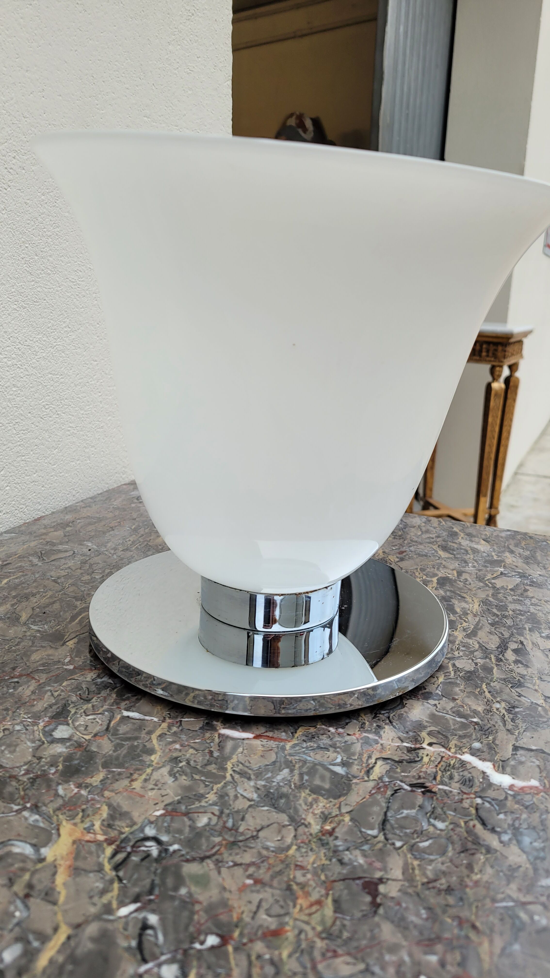 Lampe de bureau tulipe art déco Mazda