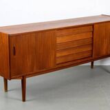 Rare - Scandinavian teak sideboard - "Trio" by Nils Jonnson (Troeds)