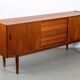 Rare - Scandinavian teak sideboard - "Trio" by Nils Jonnson (Troeds)