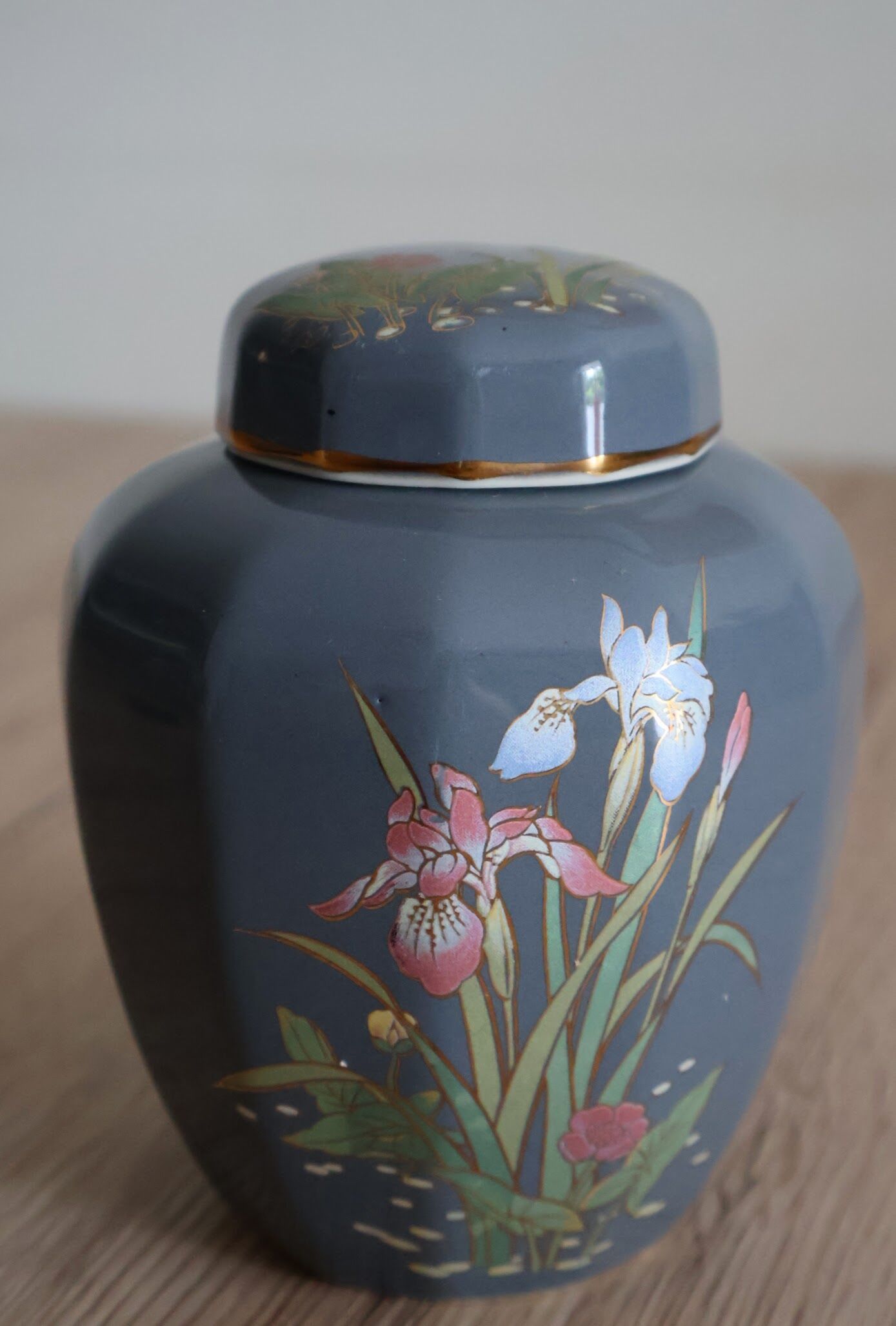 Japanese porcelain tea or ginger pot