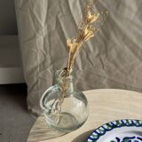 Mini round glass carafe D9 H14.5