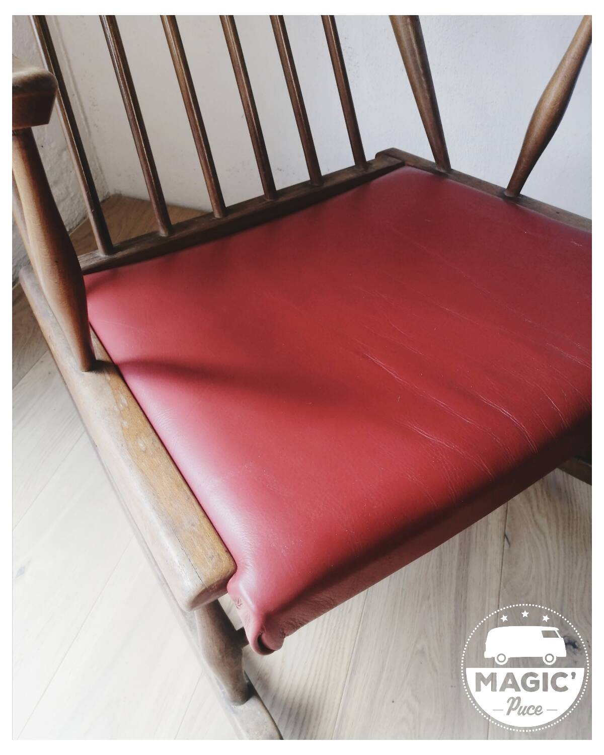 Guillemas vintage Scandinavian style rocking chair.