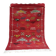 Moroccan red wool rug – Bohemian decoration for small spaces