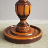 Column hanger in walnut turned beech, 1970s