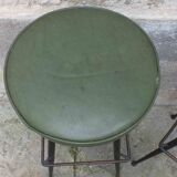 Set of 3 old bar stools 50, 60s
