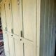 Wooden factory locker rooms