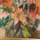Original Swedish Oil on Canvas – “Bloom” by Pia H. Campbell – Signed