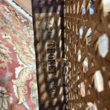 Suite de 4 chaises et deux fauteuils cannés thonet à "palmettes"