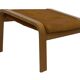 Vintage ikea poang tan leather cantilever footstool ottoman design