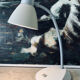 Vintage desk lamp - massive Belgium