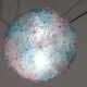 Murano Multicolor Ceiling Light Flower by Seguso for Venini, Italy, 1960s