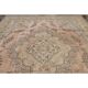 1960s Persian Handmade Wool Cotton Orange Oversized Area Rug 294x379