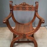 Faiteuil "Dagobert" in walnut