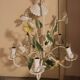 Vintage floral chandelier