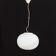 Italian Murano glass sphere pendant lamp