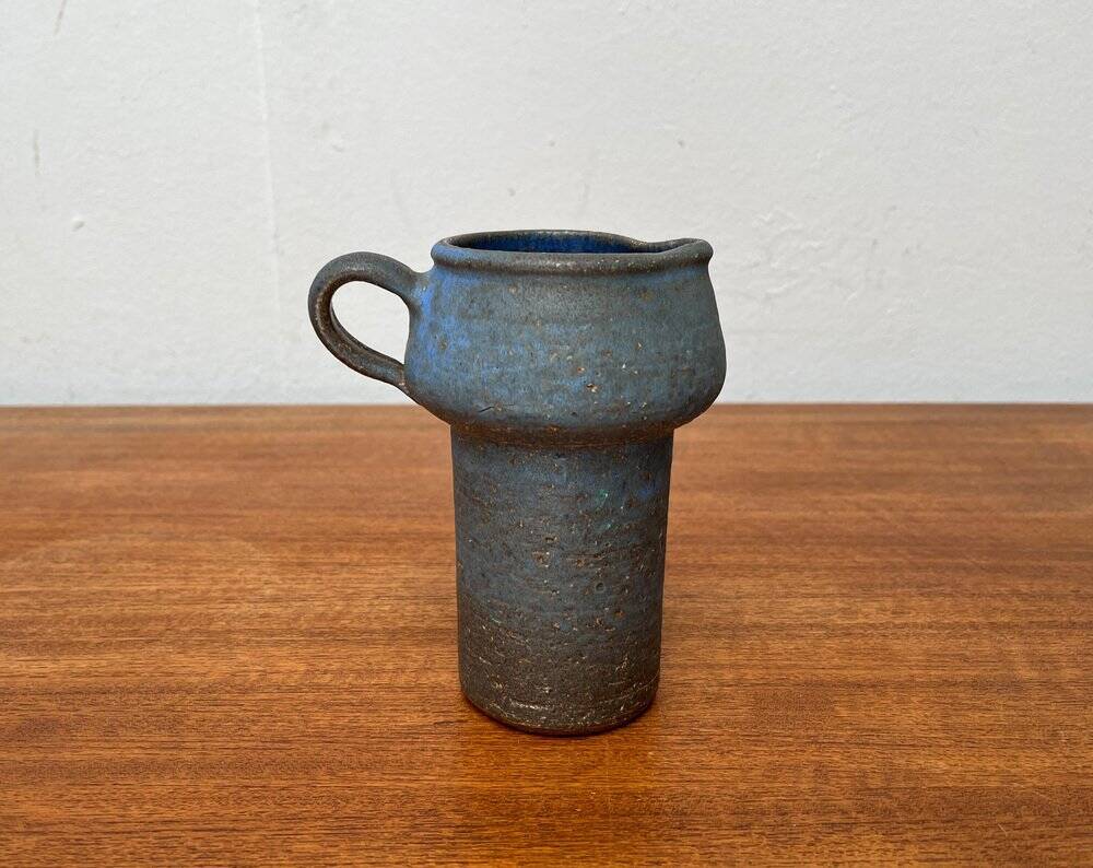 Studio pottery vase by Theodor Bogler for Maria Laach, mid-century German, 1960s.