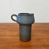 Studio pottery vase by Theodor Bogler for Maria Laach, mid-century German, 1960s.