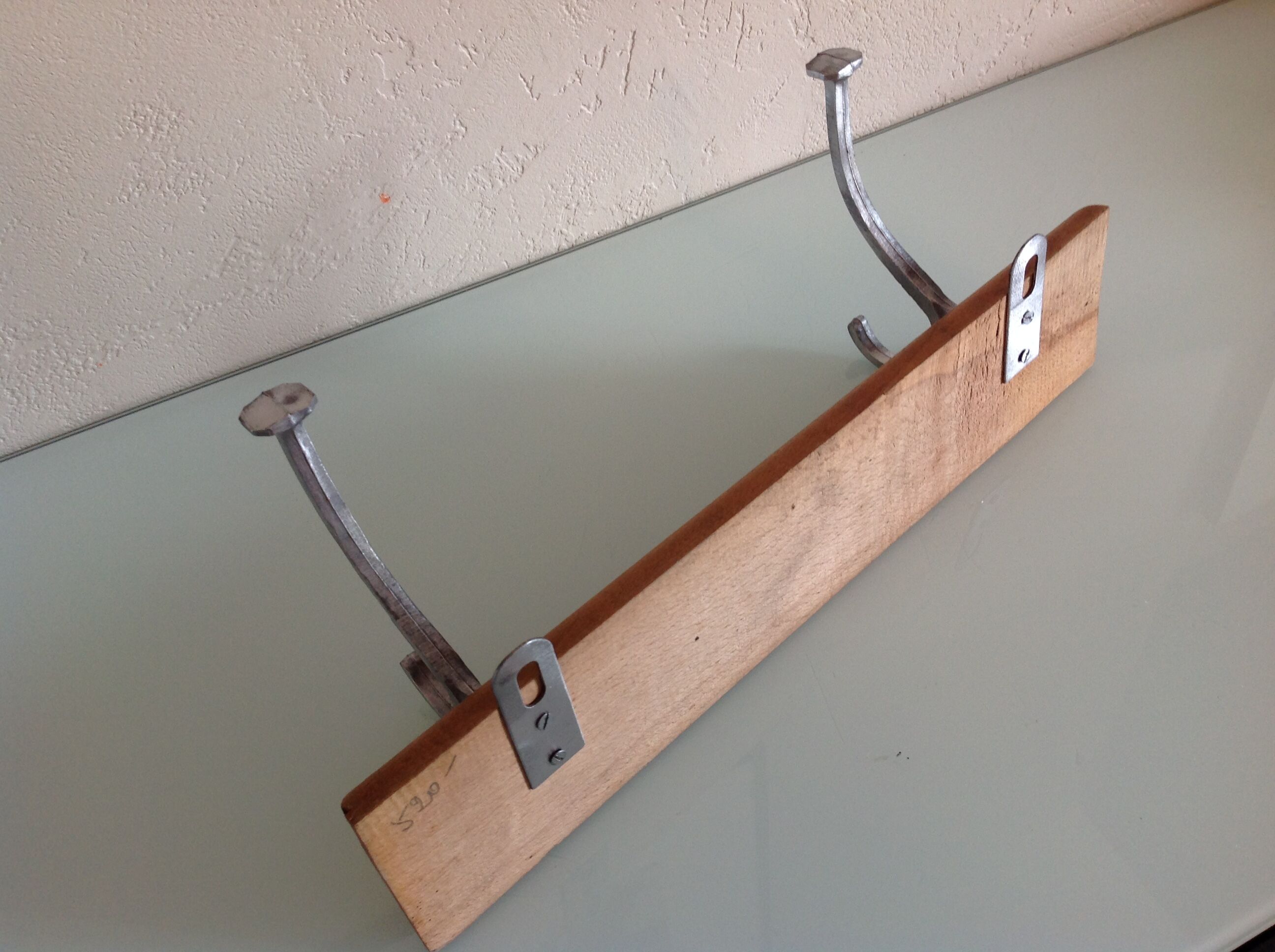 Double head coat hook vintage years 50-60