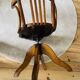American office chair from the early 20th century.