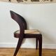 Chaise gondole cannage Baumann